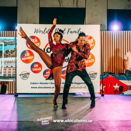 AloCubano Salsa Festival Shows Seo & Eneris